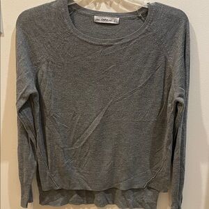 Zara Women's Charcoal Long Sleeve Top